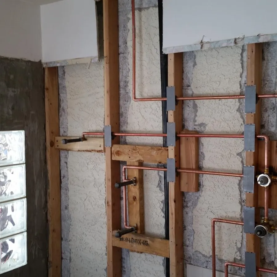 Copper pipe installation for Burst Pipe Repair in Wilmington Manor